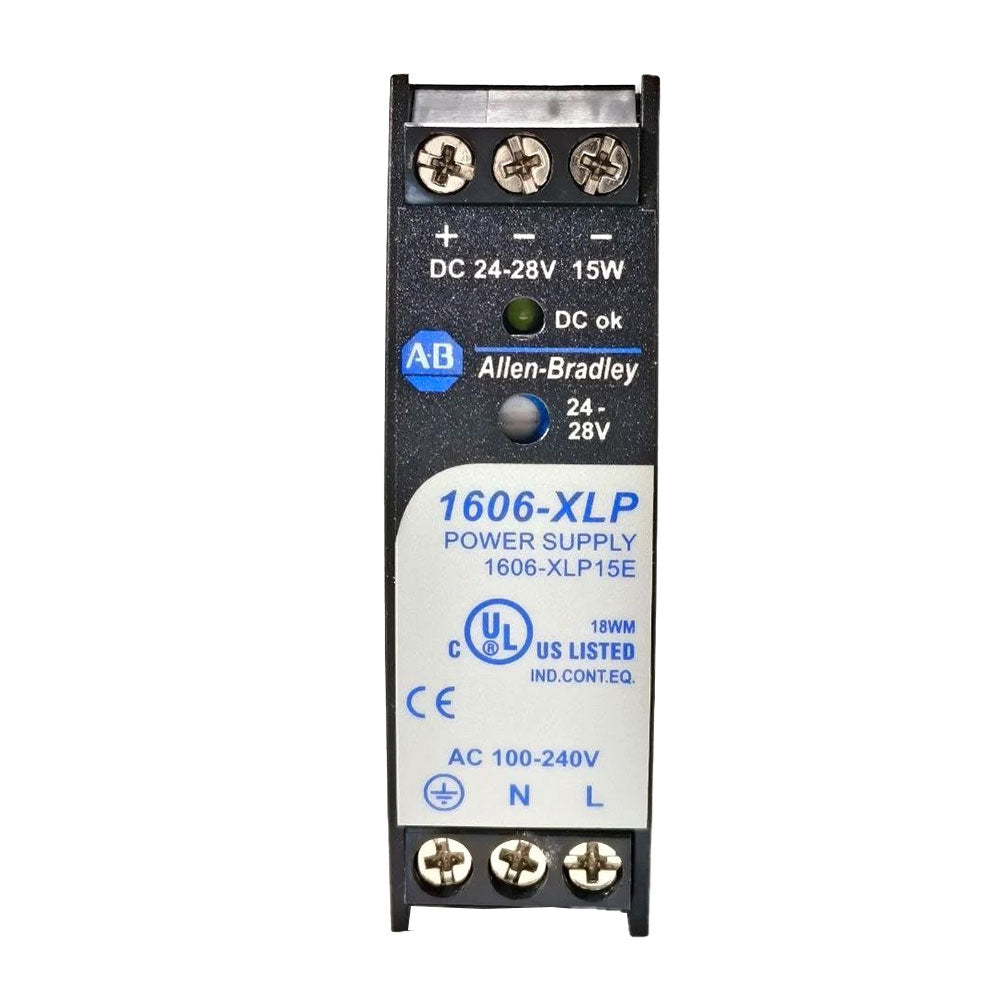 Allen Bradley 1606-XLP15E XLP Power Supply 15W 24VDC 0.6A