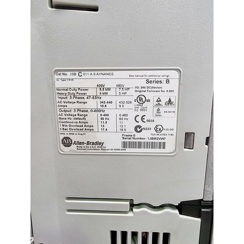 20BC140A0AYNANC0 | Allen Bradley PowerFlex 700 AC Drive